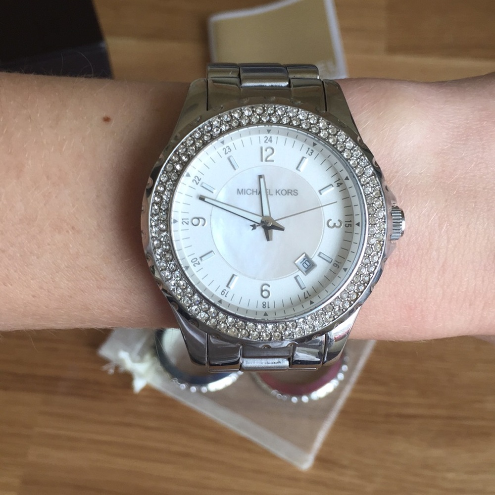 Michael Kors MK 5200 Interchangeable Silver Watch
